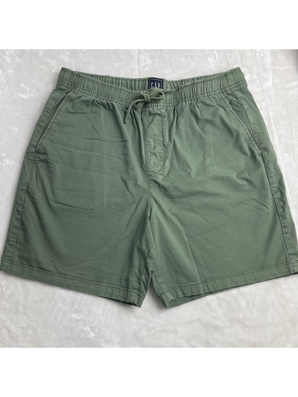 Gap Sage Green Pocket Chino Shorts Drawstring Women’s Medium